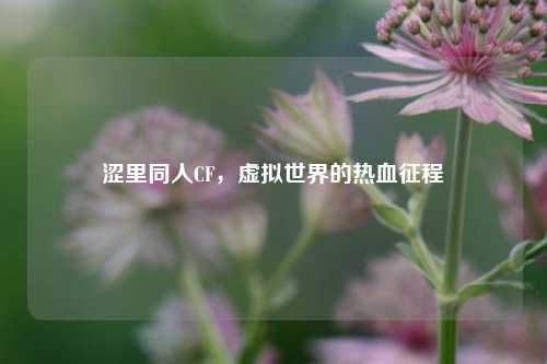 涩里同人CF，虚拟世界的热血征程