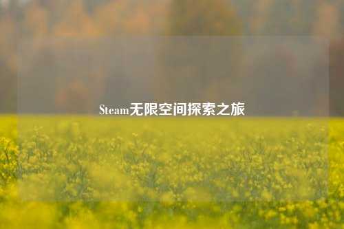 Steam无限空间探索之旅