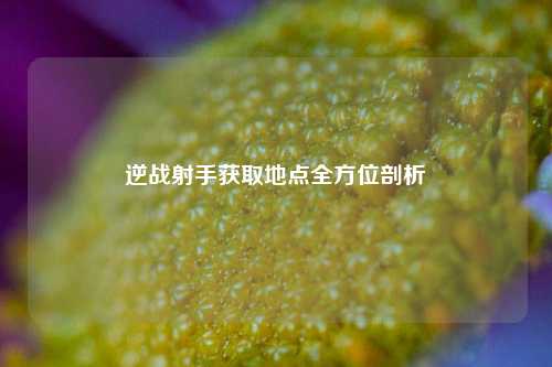逆战射手获取地点全方位剖析