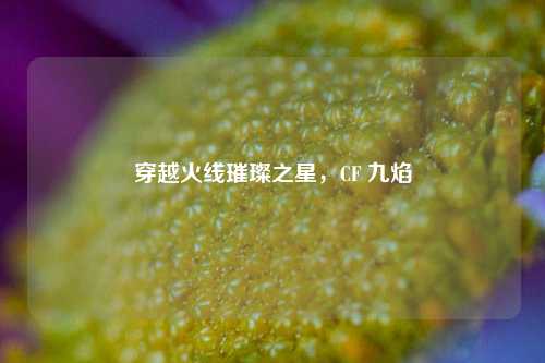 穿越火线璀璨之星，CF 九焰