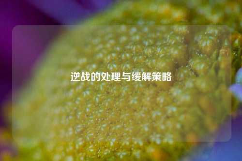逆战的处理与缓解策略