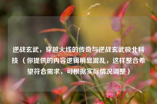 逆战玄武,穿越火线的传奇与逆战玄武极北科技 (你提供的内容逻辑稍显混乱,这样整合希望符合需求,可根据实际情况调整)