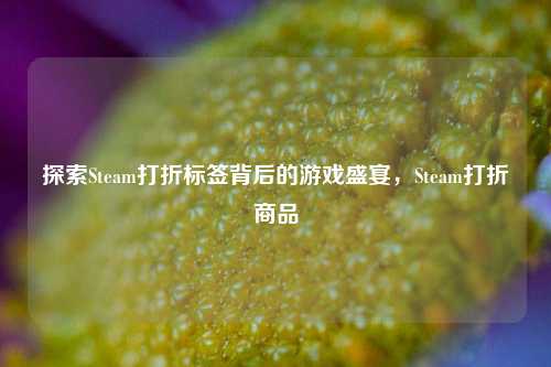 探索Steam打折标签背后的游戏盛宴，Steam打折商品