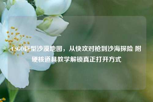 CSGO巨型沙漠地图，从快攻对枪到沙海探险 附硬核道具教学解锁真正打开方式