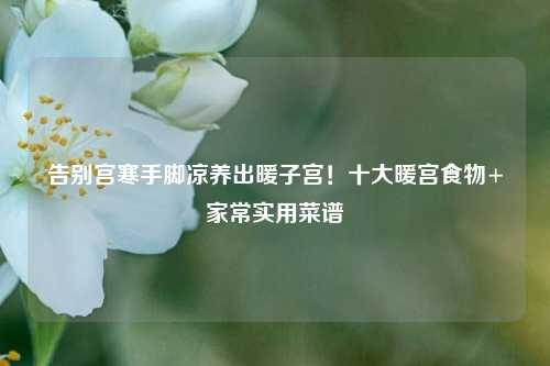 告别宫寒手脚凉养出暖子宫!十大暖宫食物+家常实用菜谱