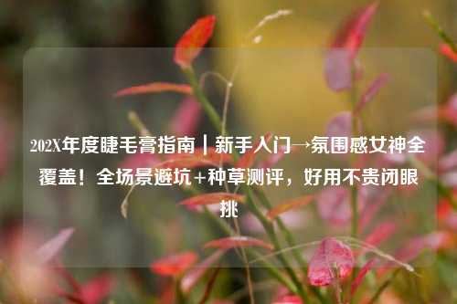 202X年度睫毛膏指南｜新手入门→氛围感女神全覆盖！全场景避坑+种草测评，好用不贵闭眼挑